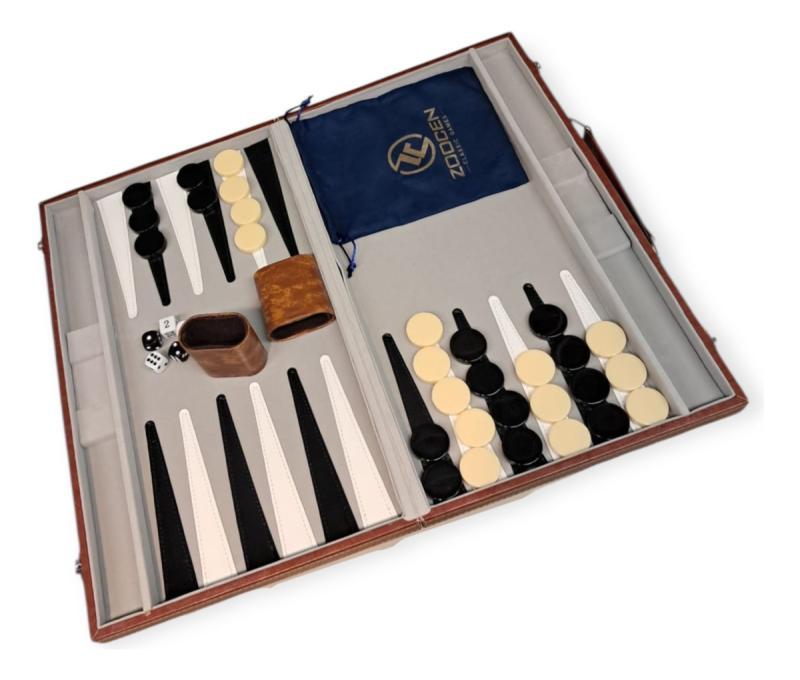 Set Juegos De Mesa De Backgammon Clásico