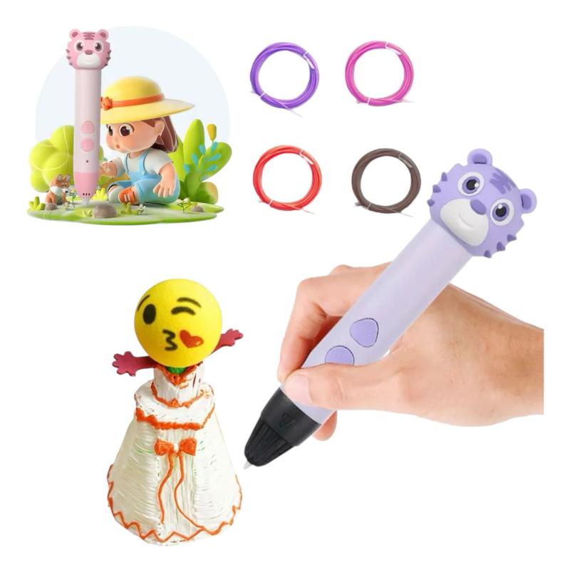 Lapiz Impresora 3d Dibujo Portatil Y Filamento Carga Usb