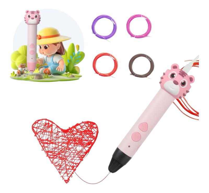 Lapiz Impresora 3d Dibujo Portatil Y Filamento Carga Usb