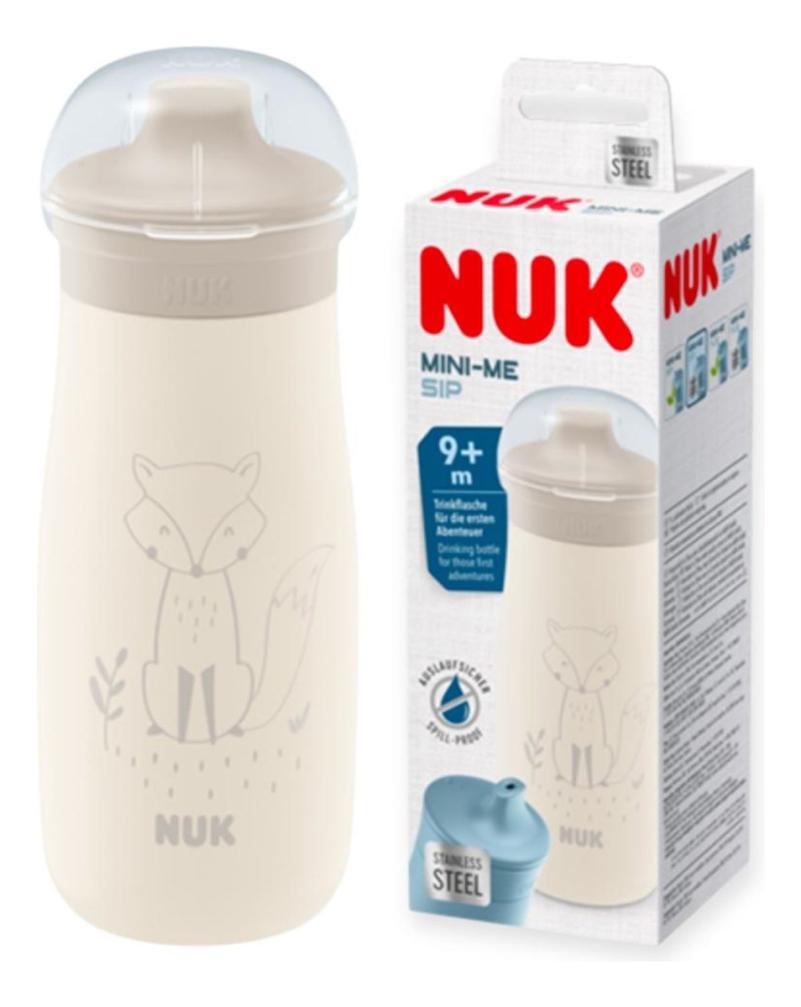 Vaso Nuk Mini Me Sip 300ml De Acero Antiderrame