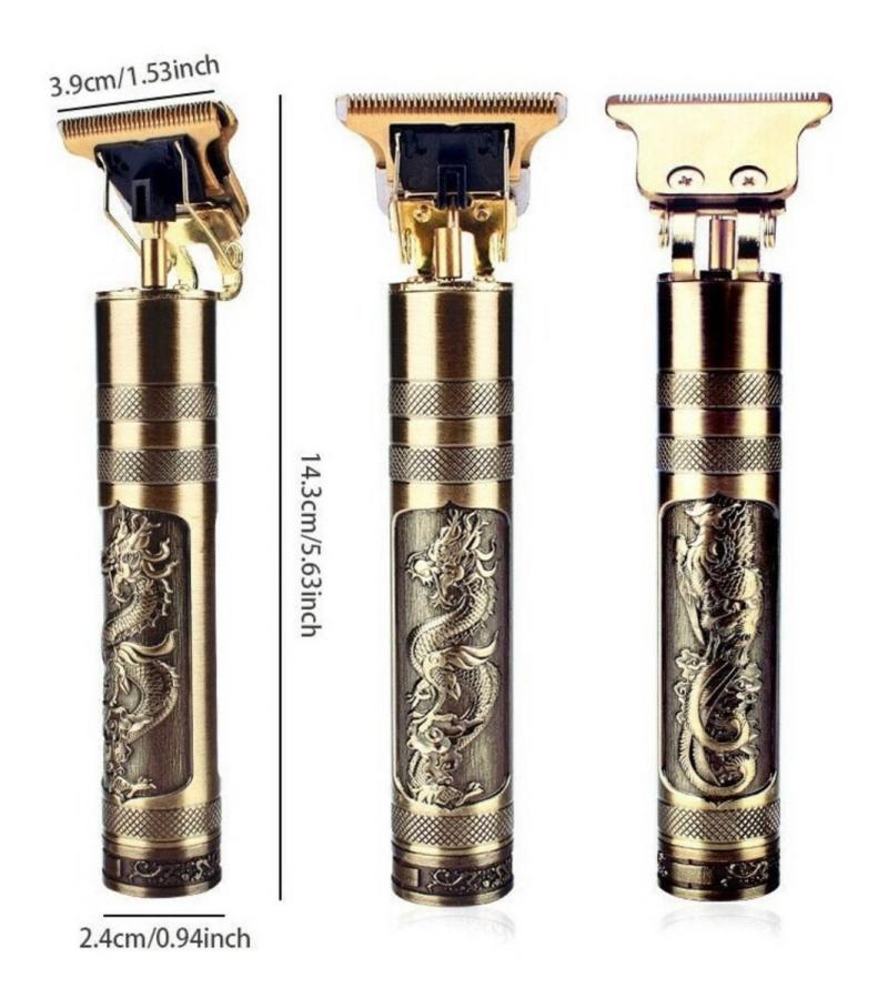 Corta Pelo Vintage Inalambrica Patillera Profesional