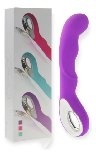 Vibrador De Punto G Recargable De Silicona +18