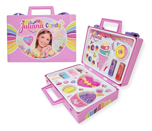Valija De Juguete Juliana Candy Make Up Y Bijou