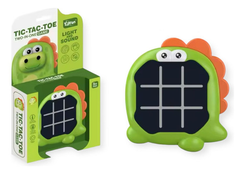 Juego De Tic Tac Toe Consola De Mano Memory 3 En 1