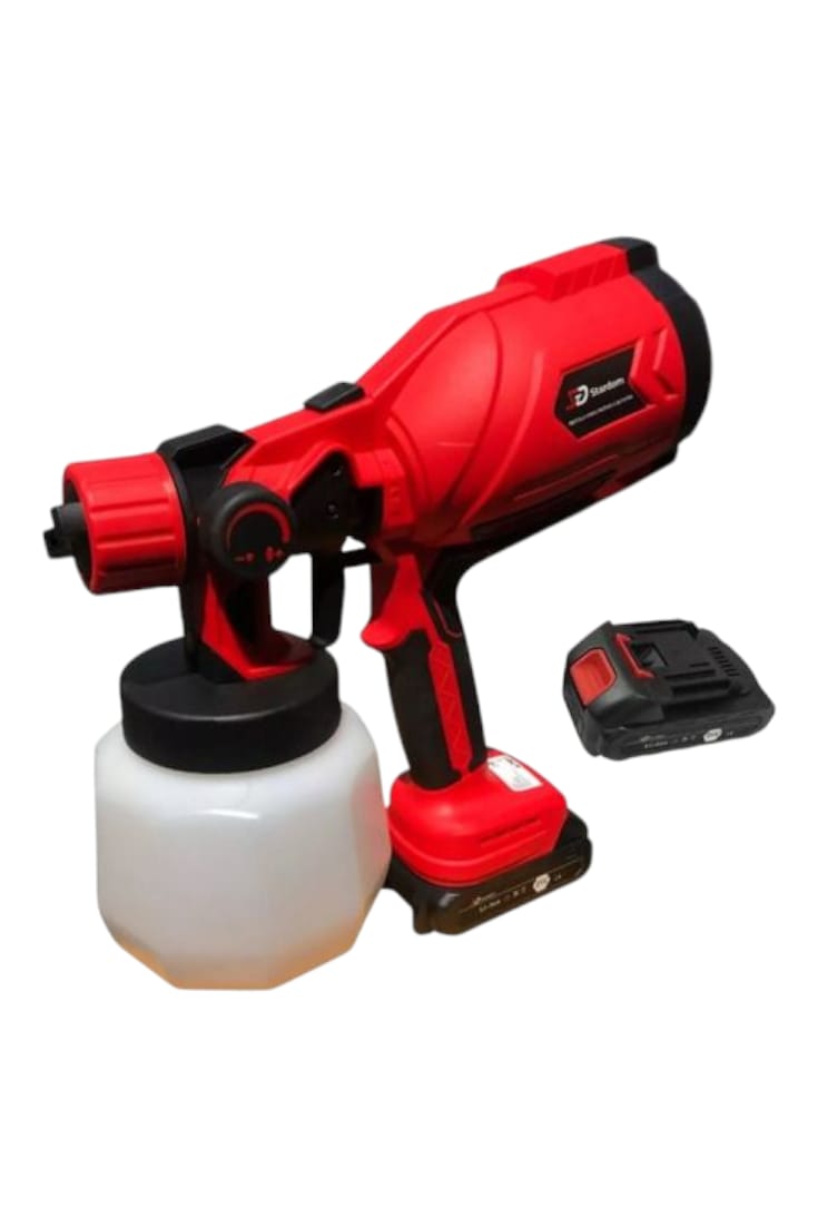 Pulverizador De Pintura 800 Ml Inalámbrico Portátil 550w