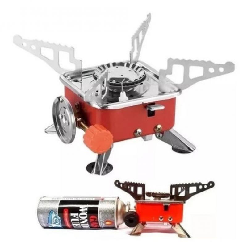 Anafe Cocina Portatil Hornalla Plegable Camping A Gas Butano