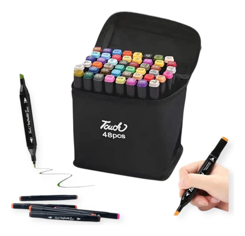 Marcadores Touch X 48 Doble Punta