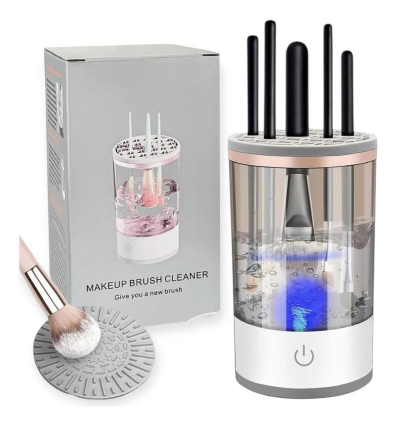 Limpiador De Brochas De Maquillaje Usb Electrico Limpieza