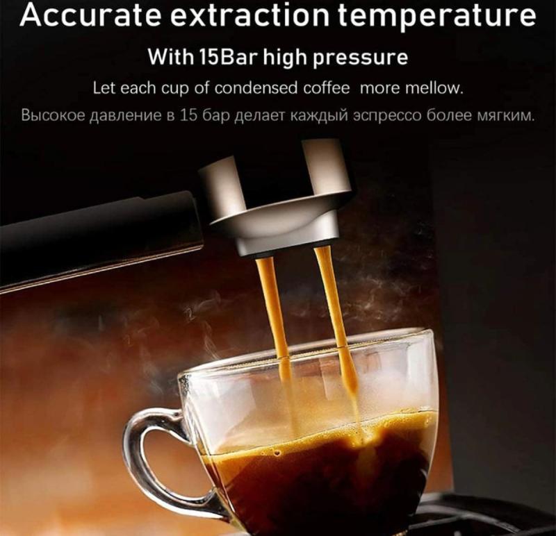 Cafetera 2 En 1 Expresso Y Capsulas Con Espumador De Leche