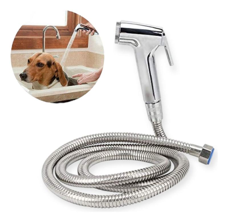 Duchador Bidet Con Corte Ducha De Mano Soporte Flexible