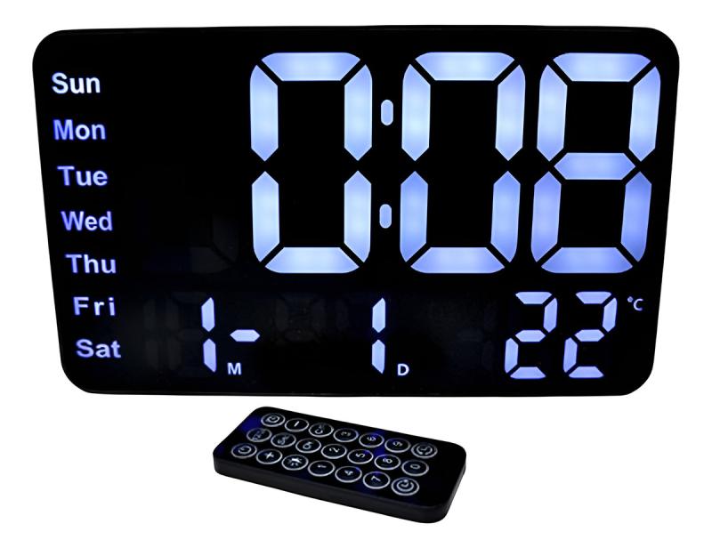 Reloj Despertador Digital De Pared