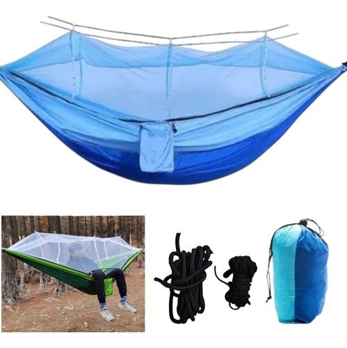 Hamaca Portatil Mosquitera Para Camping