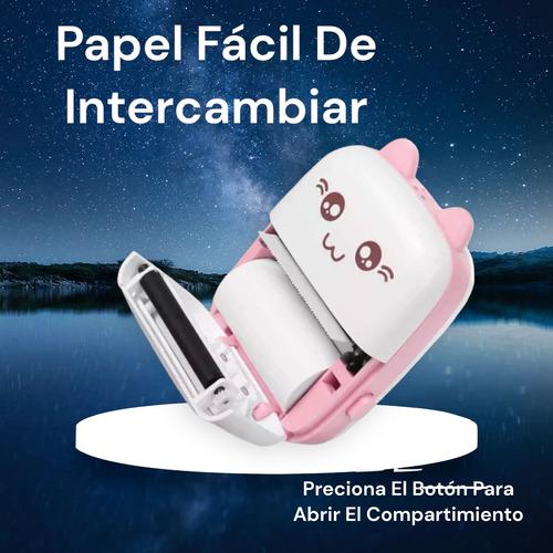 Mini Impresora Termica Portatil Inalambrica Recargable Fotos