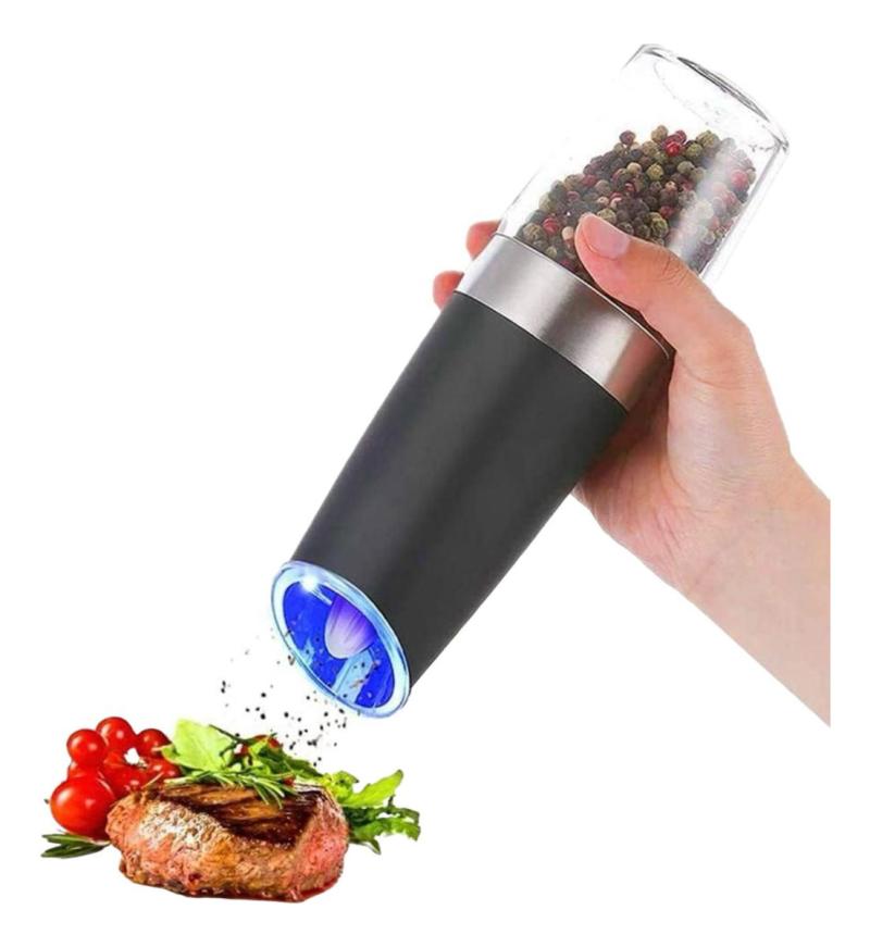 Molinillo Automático Sal Pimienta Con Luz Led