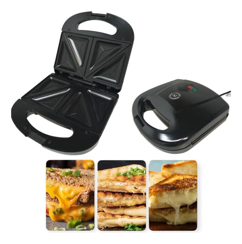 Sandwichera Electrica Tostadora Antiadherente