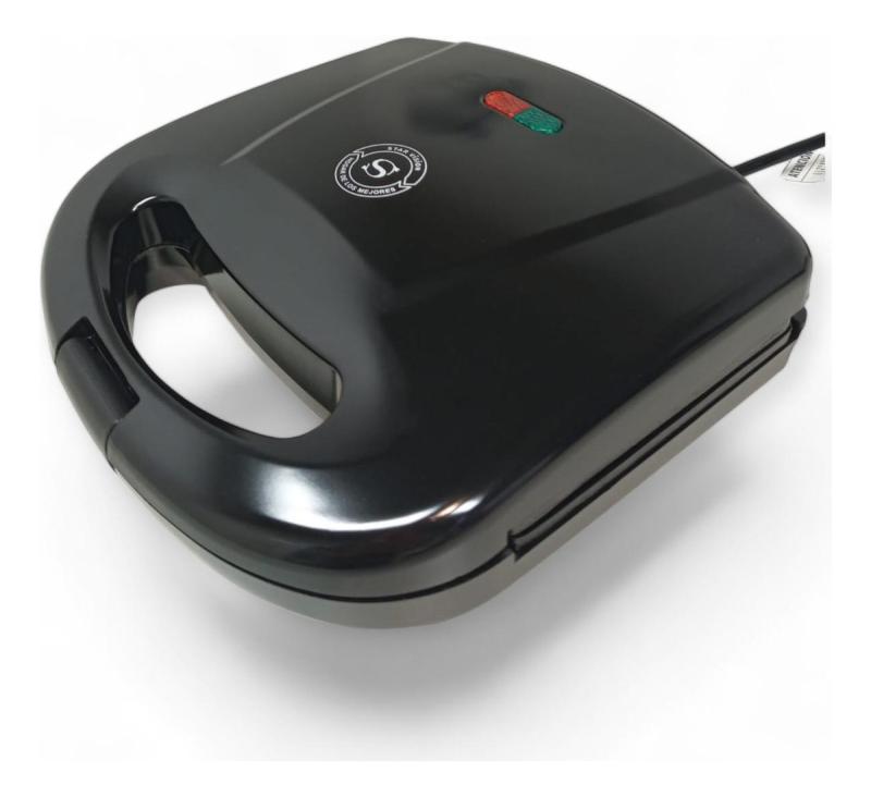Sandwichera Electrica Tostadora Antiadherente