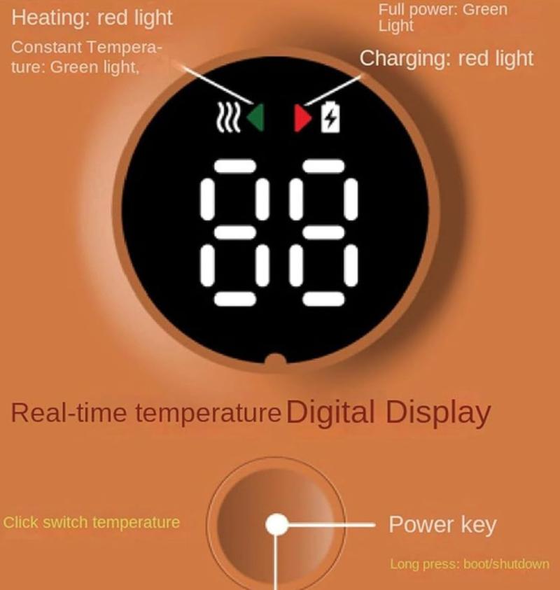 Calentador De Mamaderas Usb Inalámbrico Portátil