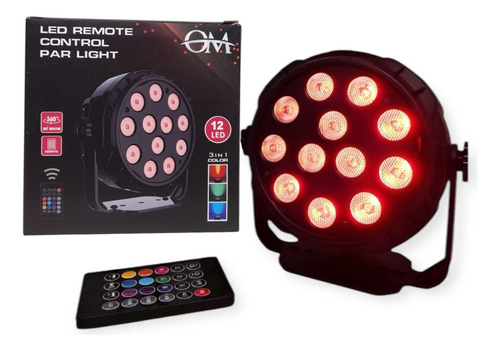Proton Mini 12 Led Alta Luminosidad Rgb Audioritmico Usb