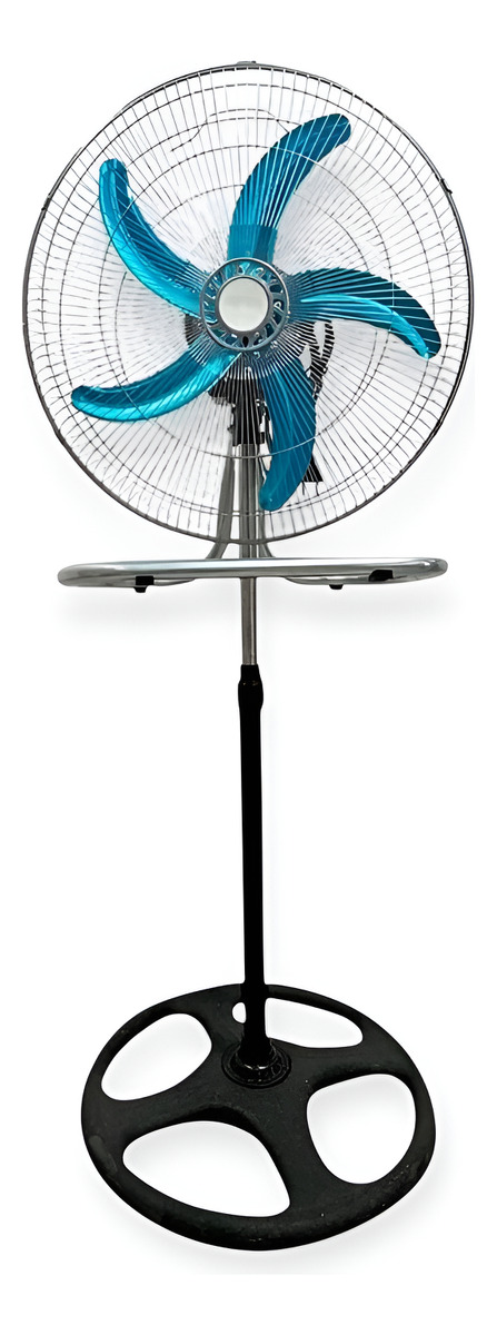 Ventilador 3 En 1 18 Pulgadas 5 Aspas Metal 120w 3 Veloc