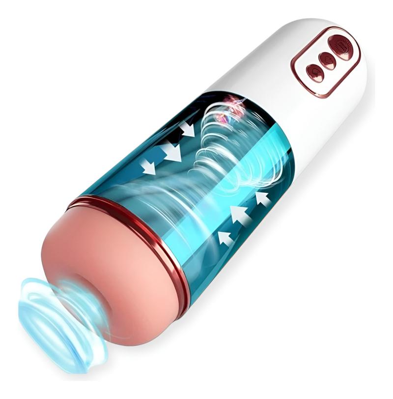 Mastusbafor Masculino Automático De Succion Bibrador