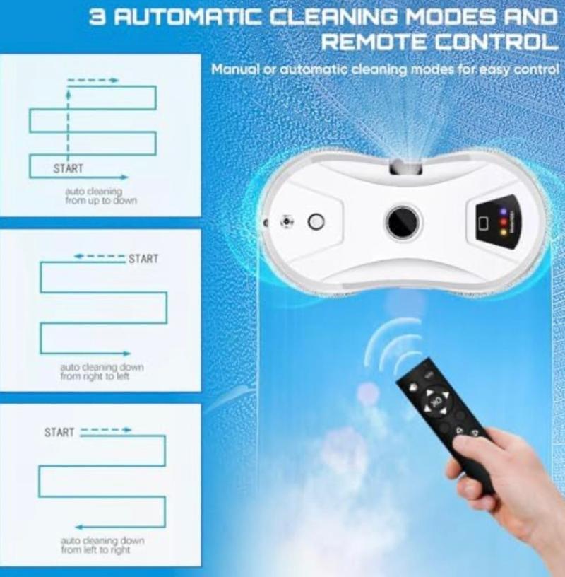 Robot Limpiador De Ventanas Ultrasonido