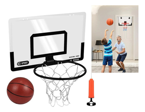 Tablero De Baloncesto Con Red Para Colgar Mas Aro Y Pelota