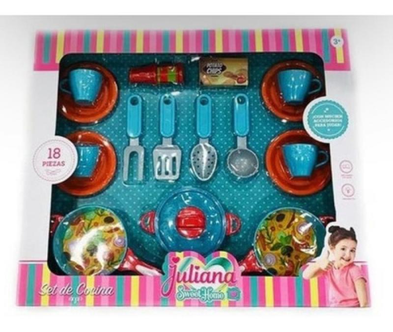 Juliana Sweet Home Set De Cocina 18 Piezas
