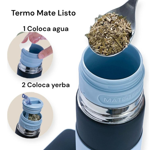Termo Autocebante Acero Inoxidabl 750 Mm Mate Terere