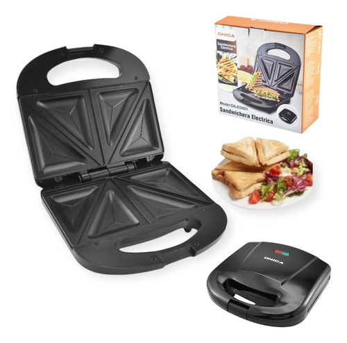 Sandwichera Electrica 220v Antiadherente Doble Luz