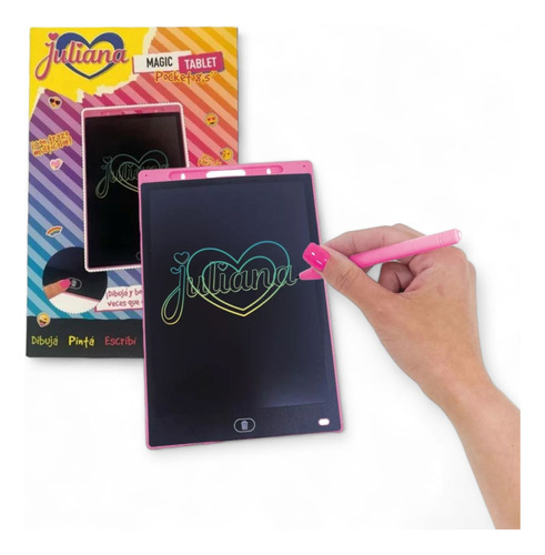 Juliana Magic Tablet Con Trazo Multicolor Pocket