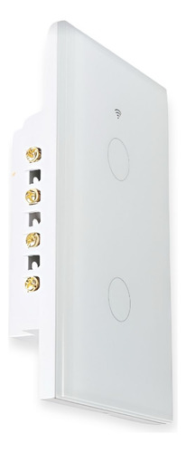 Tecla Llave Smart Táctil Wifi 2 Canales Alexa Google