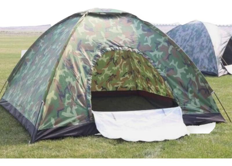 Carpa Camping Impermeable Grande Para 4 Personas.