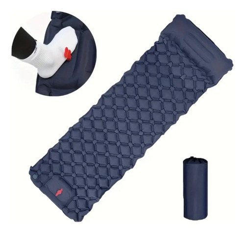 Colchoneta Inflable Ultraligera Con Bomba Inflado Integrada