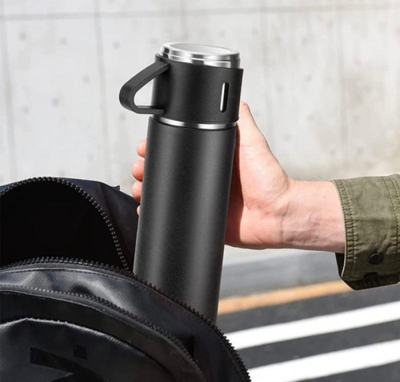 Termo Acero Inoxidable 500 Ml Pico Cebador Tapa Taza