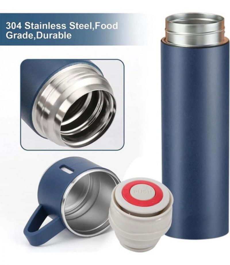 Termo Acero Inoxidable 500 Ml Pico Cebador Tapa Taza