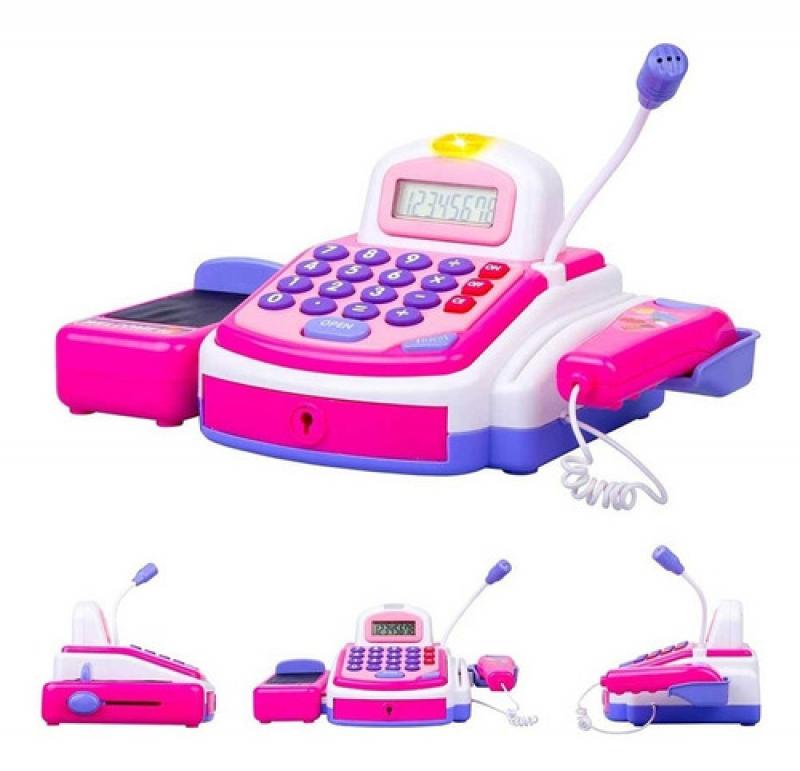 Caja Registradora Juliana Luz Y Sonido SISJUL029 ROSA