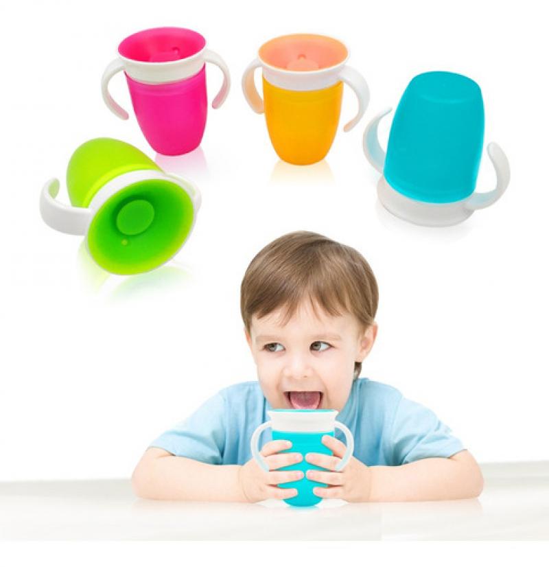 Vaso Dispita 360° Antiderrame Y Con Agarre 210ml