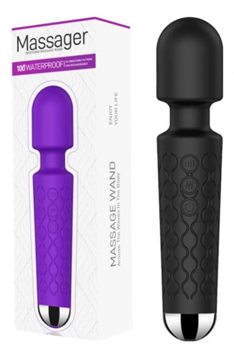 Vibrador Masajeador Tipo Microfono Wand Varita Recargable