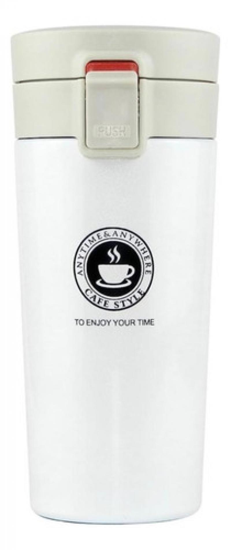 Vaso Jarro Termico Acero Inoxidable Con Tapa 500 Ml