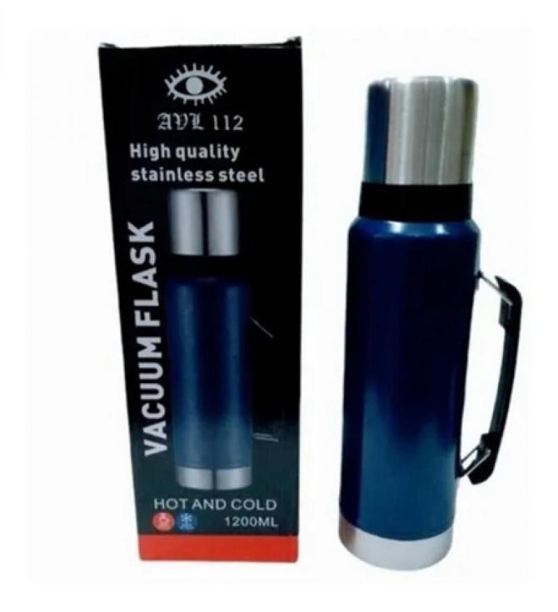 Termo Doble Capa Acero 1 L 24 Hs Vacum Flask