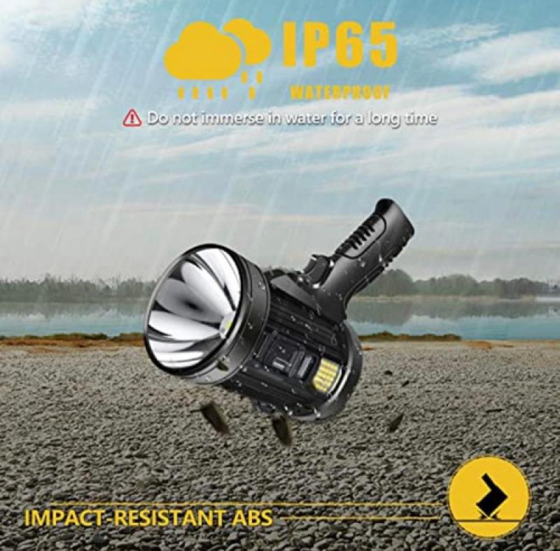 Linterna De Foco 90000 Lumenes Recargable Usb Solar