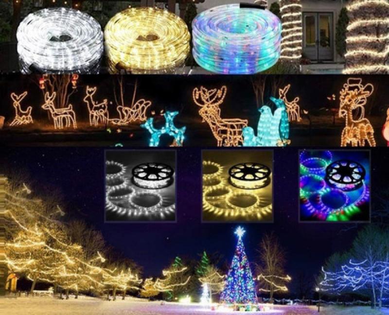 Manguera Led 5 Metros Flexible Navidad Silicona