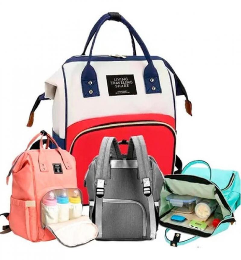 Mochila Maternal Grande Termica Impermeable Multifuncion