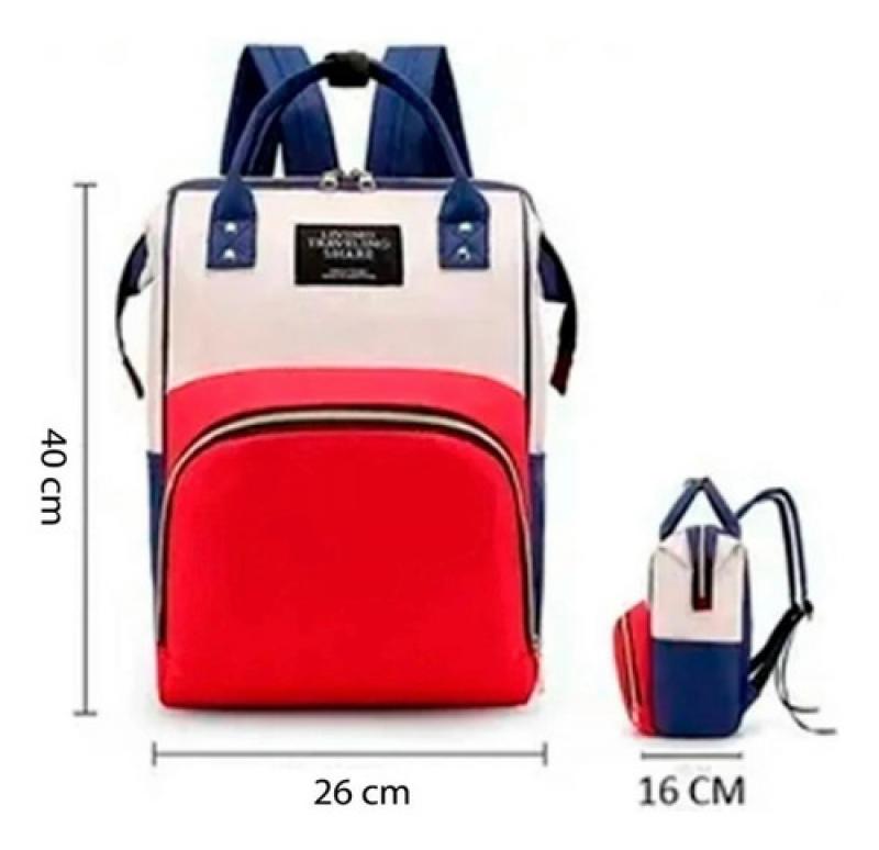 Mochila Maternal Grande Termica Impermeable Multifuncion