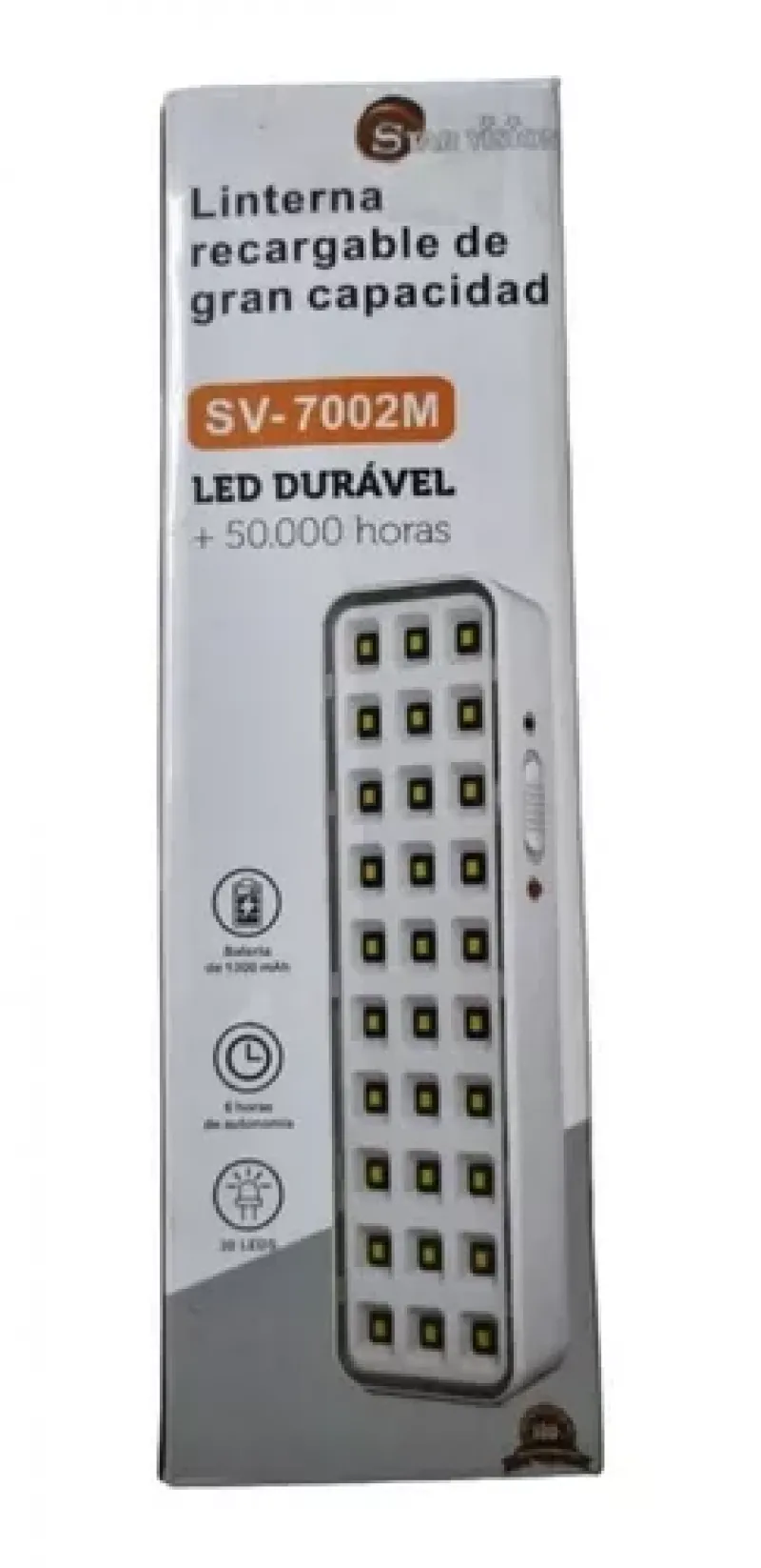 Luz Led De Emergencia 30 Leds Usb Y 220w