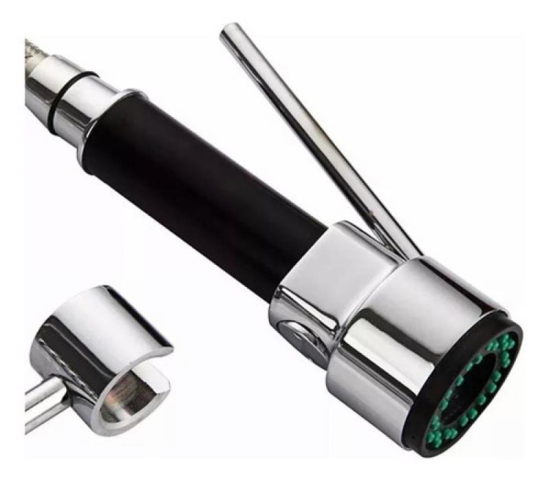 Griferia Monocomando Gourmet Mesada Canilla Cromada Duchador