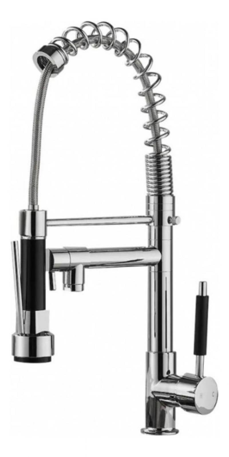 Griferia Monocomando Gourmet Mesada Canilla Cromada Duchador