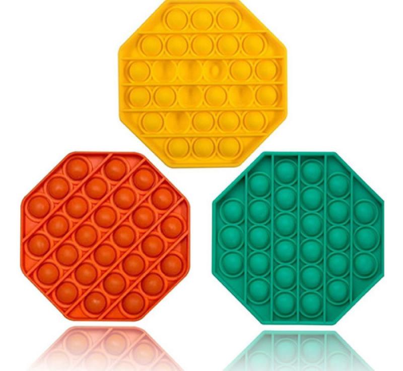 Pop It Juguete Sensorial Anti Estres Silicona Popits Hexa