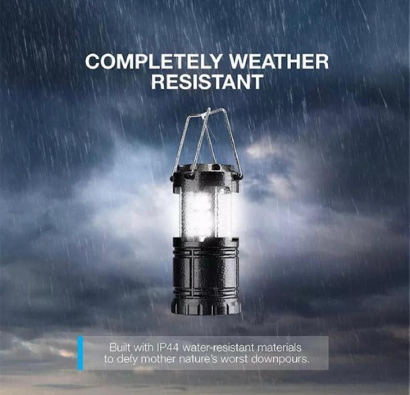 Farol Led Camping Recargable Usb Solar Linterna