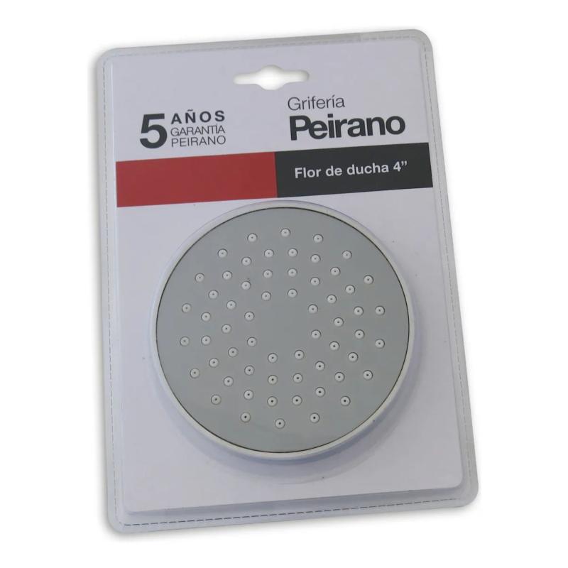 Flor De Ducha 4" Con Blister Peirano A1447C Cromo